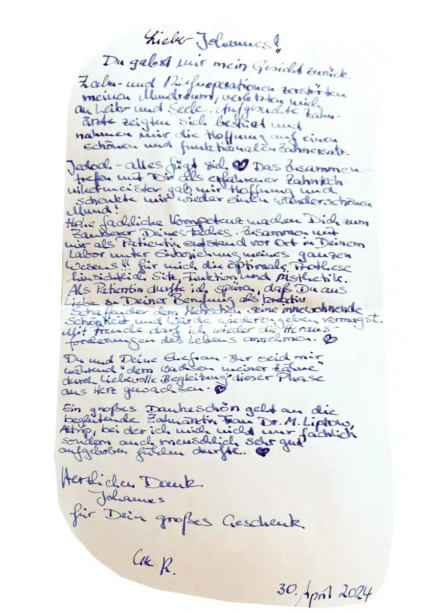 Feedback von Klienten 4 Feedback Frau K